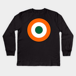 Indian Air Force Roundel Kids Long Sleeve T-Shirt